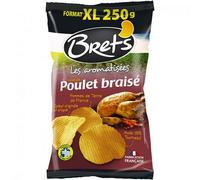BRET'S - Pollo estofado sabor 250 g - 4 unidades