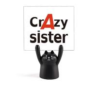Breve Best Cool Sister - Soporte para notas con diseño de gato negro