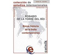 Breve historia de la India contemporánea: 15 (Colección de Estudios Internacionales)