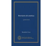 Breviario di estetica: quattro lezioni