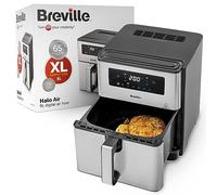 Breville Freidora de aire | Freidora de aire gran capacidad diseño compacto, digital de 9L | 1700W de potencia para unos resultados rápidos | 50% más de eficiencia energética | [VDF131X] | Enchufe UE