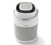 Breville purificador de aire de 360° Light Protect | Filtro True HEPA | Elimina hasta el 99,97 % del polvo, el humo y el polen, y mas | Indicador de sustitución del filtro | Panel de control táctil