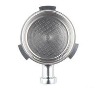 Brew Like a Pro Premium - Portafiltro de café sin fondo de 51 mm hecho específicamente para tu cafetera espresso dedicada