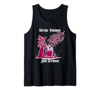 Brew Pociones No Drama Bruja Amor Hechizo Citas Brujería Camiseta sin Mangas