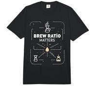 Brew Ratio Matters Ritual Café Espresso Casa Comfort Colors Adult Heavyweight T-Shirt