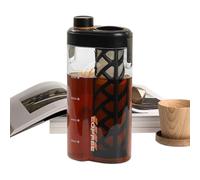 Brewer Brewer De Bebidas Con Sabor - Camping Coffee Gear, Cold Brew Cafeter Cafeter | De Hielo, Botella Portátil A Prueba De Fugas Con Escala Para Bebidas Con Sabor A Campamento De Té De Coci