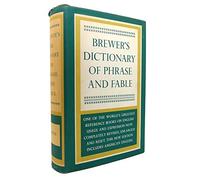 Brewer's dictionary of phrase and fable