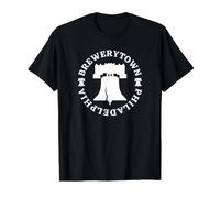 Brewerytown Philadelphia Philly - Recuerdo de los vecindarios Camiseta gráfica económica, Hombre, Negro, S