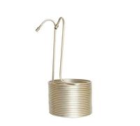 Brewferm® "Chill'in 50 Enfriador de condimentos", acero inoxidable, enfría 50 L de condimentos a 20 - 25 °C en solo 20 minutos, compatible con conexiones de manguera de jardín Gardena