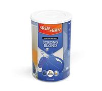 Brewferm - Kit de cerveza Strong Blond - Juego de cerveza para elaborar tú mismo - 9 litros - Cerveza dorada con sabor suave pero con carácter ardiente