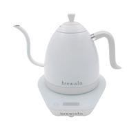 Brewista Artisan Pure White | Hervidor eléctrico | Cuello de cisne | Control de temperatura | Café lento Barista | 1,0 L