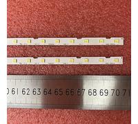 BrewJa Tira de retroiluminación LED compatible con Samsung UN65NU7100F UN65NU7200F UE65NU7092 UE65NU7100 UE65NU7179U UE65NU7105 UE65RU7102 UN65NU7090G (Color: 2 piezas para 1 TV)