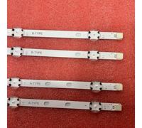 BrewJa Tiras de retroiluminación LED (4) para 43PUS6031 VES430QNDL-2D-U11 compatibles con Telefunken D43U600M4CW 43LV3A63DB compatible con Luxor LUX0143004 VESTEL 43 pulgadas DRT UHD A