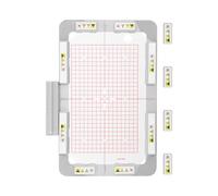 Brewland Aro de bordado magnético para Brother Innov-ís NQ1700E NQ1600E NV880E NV800E Stellaire XJ1 XE1 Dream Machine XV8550D Luminaire XP2 XP3 V3LE Quattro 6000D NQ3600D Babylock (6 x 10 pulgadas