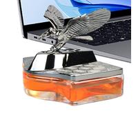 Brewrener Auto-Fresh-Car Air with Eagle Design | BRESTER AIR AIRO VEHÍCULO | Accesorios de aromaterapia con perfume de larga duración | Decoración de fragancias con decoración electroplata para