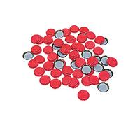 Brewzilla - Corchos (26 mm, 1000 unidades), color rojo