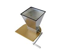 Brewzilla Molino de malta - acero inoxidable, dos rodillos, ajustable, cerveza casera