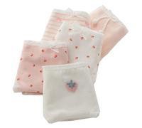 Brexiamin Sweet Cute Strawberry Brief Kawaii Schoolgirl Teen Girls Bragas Anime Mujeres Sweet Lolita Ropa interior, Rosa, M