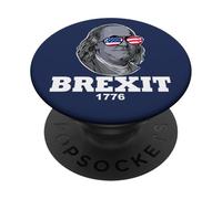 Brexit de Ben Franklin 1776 PopSockets PopGrip Adhesivo