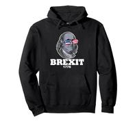 Brexit de Ben Franklin 1776 Sudadera con Capucha