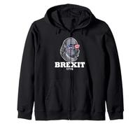Brexit de Ben Franklin 1776 Sudadera con Capucha