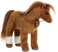 Breyer Aurora® - Exquisito caballo de peluche de cuarto de caballo, detalles realistas, juego imaginativo, marrón, 13 pulgadas