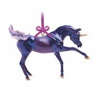 Breyer Colección navideña de caballos 2022 | Adorno de unicornio - Tyrian | Modelo #700722