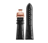 Breyhda Correa de reloj de cuero extra ancha - Pulsera de repuesto grande para hombre de 22 mm a 28 mm,28mm