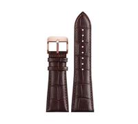 Breyhda Correa de reloj de cuero extra ancha - Pulsera de repuesto grande para hombre de 22 mm a 28 mm,24mm