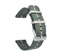 Breyhda Correa de reloj de lona de nailon de 18 mm a 24 mm - Pulsera de liberación rápida con hebilla de acero inoxidable, correa de repuesto universal,24mm