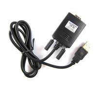 BRHJJQPP Cable adaptador USB a DB9 macho de 9 pines RS232 RS-232 puerto serial COM Y-105