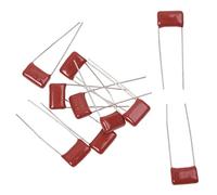 Briaatt 250V 0.1uF 10% Condensadores de pelicula de poliester metalizado 10pzs