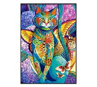 Briaatt DIY Pintura de Diamante en Forma Especial Animal Bordado de Diamantes Pintura de Diamante Redondo Diamante Completo