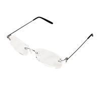 Briaatt Gafas sin de lectura unisex flexible lente de gafas de luz 3,00 con caja