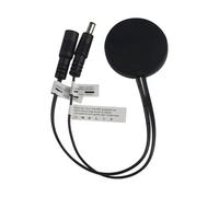 Briaatt Interruptor de Atenuación con Sensor Táctil LED de Panel de Madera, Interruptor Oculto, Interruptor Táctil para Tira de LED, Color Negro