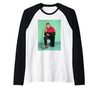 Brian Blessed Flash Gordon Actor En Star Trek Outfit Camiseta Manga Raglan