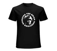 Brian Jonestown Massacre Tour Logo Custom - Camiseta de manga corta para hombre, color negro, Negro, M