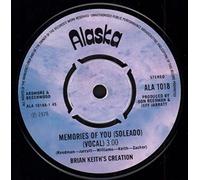 Brian Keith's Creation - MEMORIES OF YOU 7 INCH (7" VINYL 45) UK ALASKA 1976