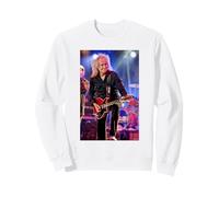 Brian May Guitarrista Queen & Adam Lambert por Dick Barnatt Sudadera