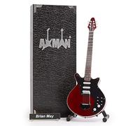 Brian May Queen Red Especial - Guitarra en miniatura - Regalos musicales - Adorno hecho a mano