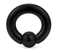 Briana Williams Anillo PA Cuenta cautiva Primavera CBR Bola Monstruo 316l Acero Quirúrgico Cuerpo Piercing Joyería 1pc