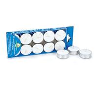 Briancasa Moccoli Tealights, Cera de parafina, Blanca, única MOC00903A