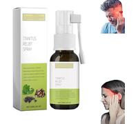 Brianelle Auridrip - Spray para alivio de tinnitus, alivio del tinnitus para zumbidos de oídos, inhalador de tinnitus Echo Ease, spray de limpieza de cerumen, mejora eficazmente la audición y alivia