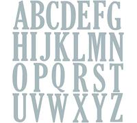 Briartw 26 troqueles de corte de letras mayúsculas, 10 cm de alto, plantilla de metal del alfabeto para hacer tarjetas, álbumes de recortes, tarjetas postales de invitación hechas a mano, liberación
