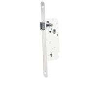 Bricard 2678 - Cerradura empotrada (40 mm, para Puerta de salón, Cocina, sin Llave, Color Blanco