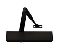 Bricard 62013033 - Cierrapuertas hidráulicas fuerza 2-6 (120kg), brazo estándar, CE, corta-fuego, conforme a la norma en 1154, color negro