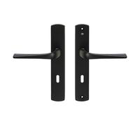 Bricard 879080 - Par de asas (zamack, en placa eVidence, puerta interior), color negro mate