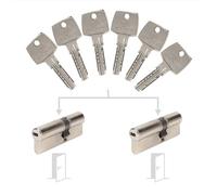 Bricard Pack de 2 cilindros Astral entreabierto: 30+40 & 30+40 con 6 llaves.