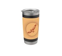 Brick & Brown Hawk Vaso térmico de acero inoxidable de doble pared