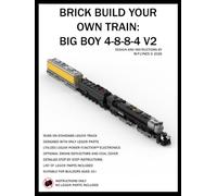 BRICK BUILD YOUR OWN TRAIN: BIG BOY 4-8-8-4 V2